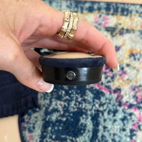 ANTONIO MELANI Blue Fringe Mules - Picture 3 of 3